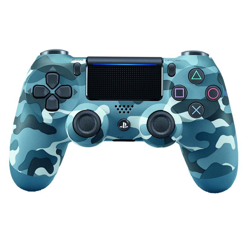 PS4 Controller - Blue Camo (Used)